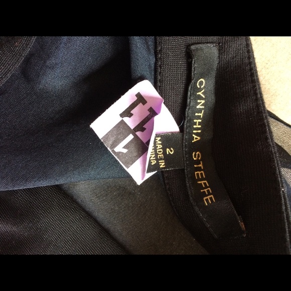 Cynthia Steffe Black Dress - Picture 5 of 12